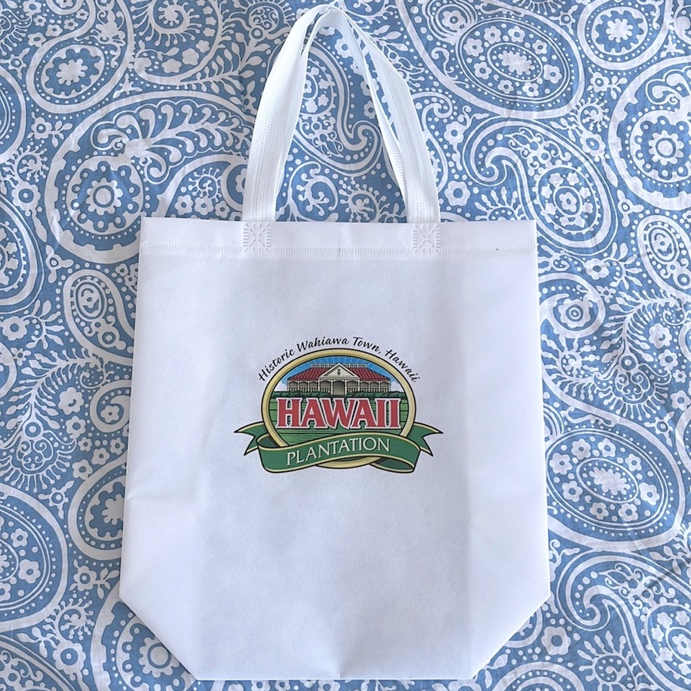 Unused Hawaii plantation shopping bag